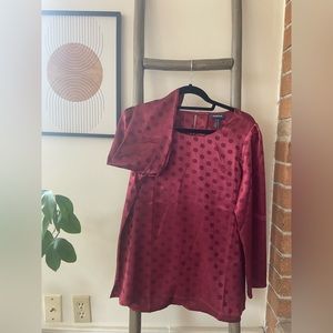 ModCloth Woman’s Red Blouse - US M (New With Tags)